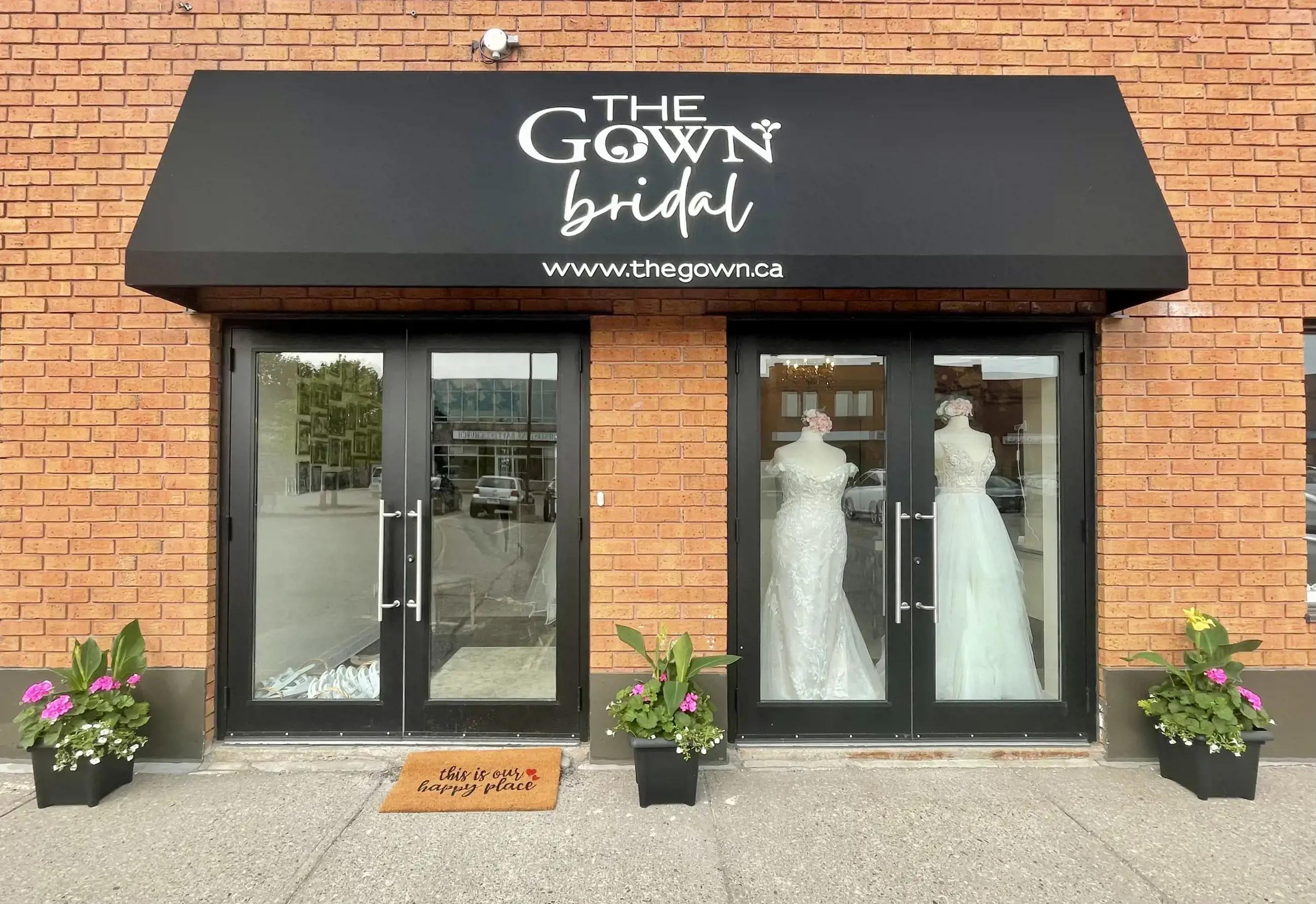 The Gown Bridal store. Mobile image
