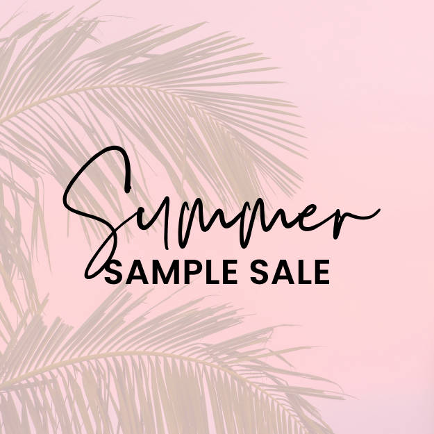 Summer Sample Sale