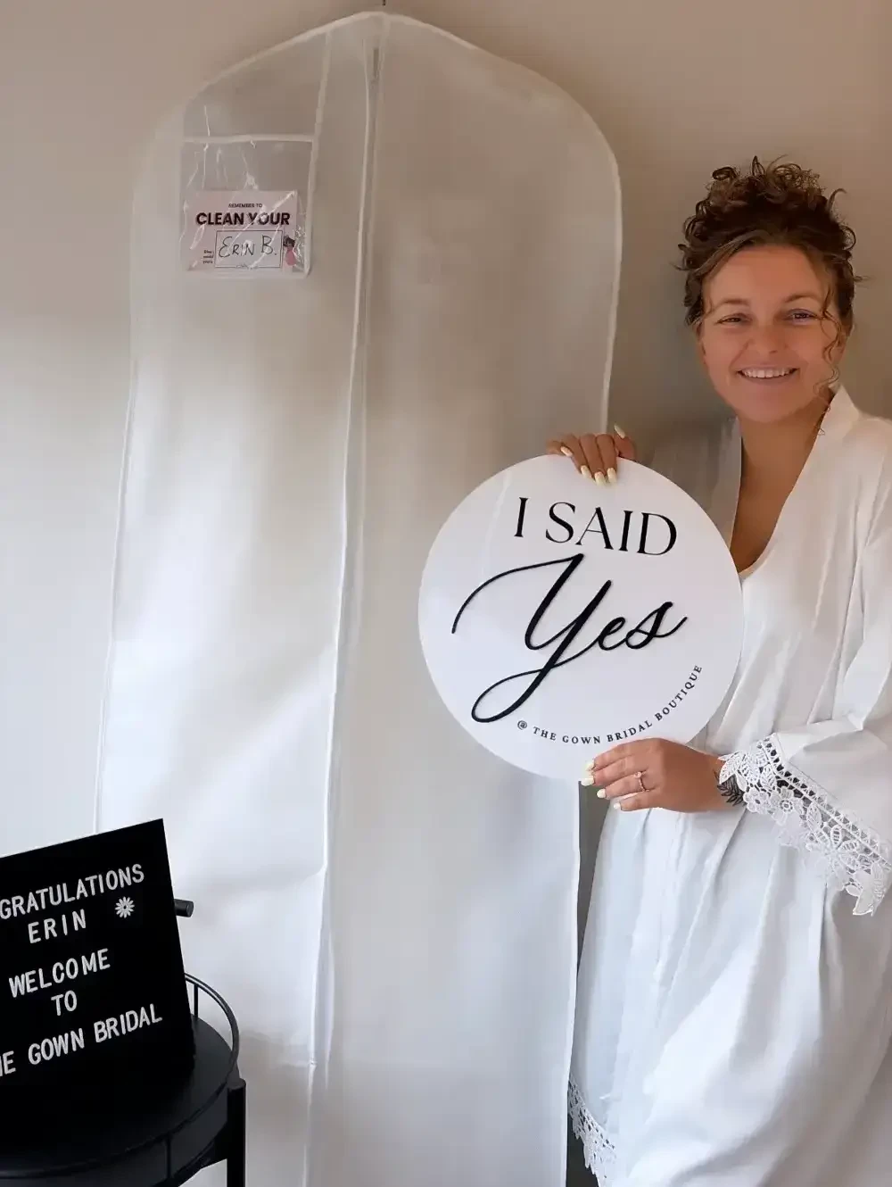 Picking up your Gown