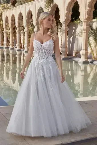 Sincerity by Justin Alexander Sale Style #44438 #0 Ivory thumbnail