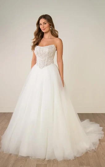 Stella York Style #SY8312A11 #0 Ivory/Moscato thumbnail