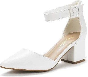 Dream Paris Block Heel Pumps #1 thumbnail