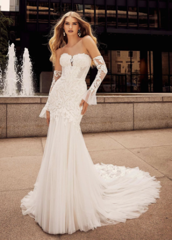 Morilee Style #15008 #0 Ivory thumbnail