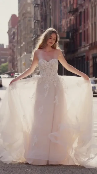 Morilee Style #4109 #0 Ivory thumbnail