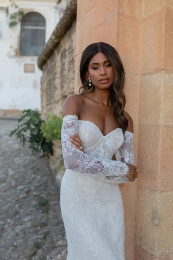 Allure Bridals Style #F368 #4 Ivory/Champagne/Nude thumbnail