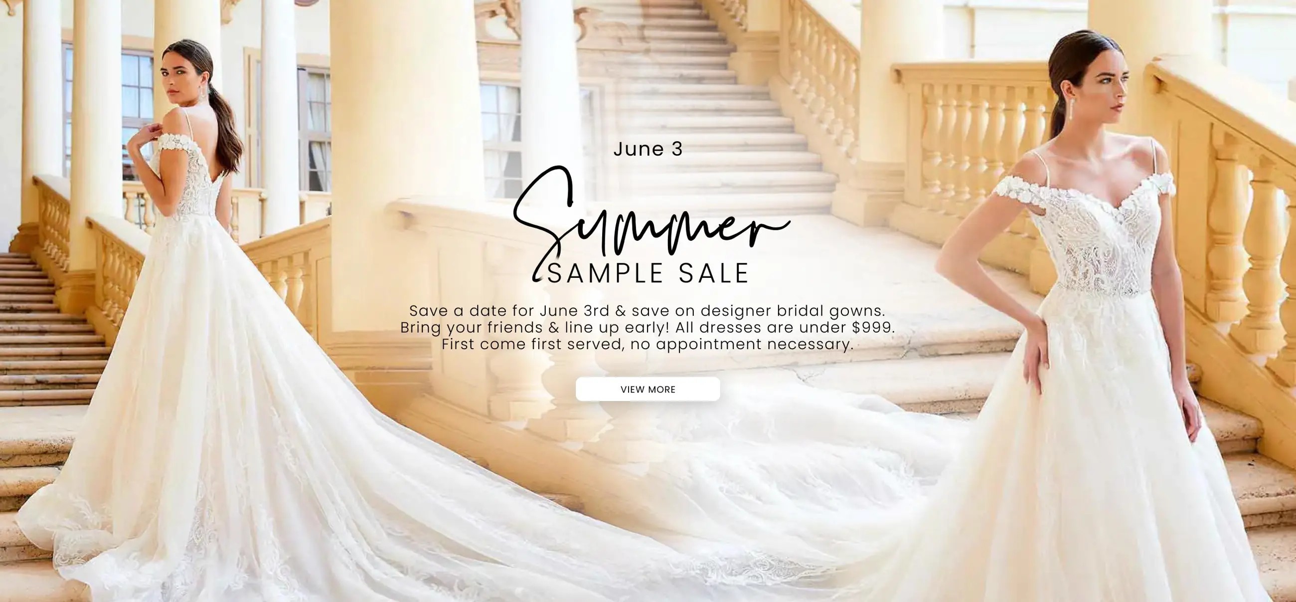 Summer Sample Sale Banner