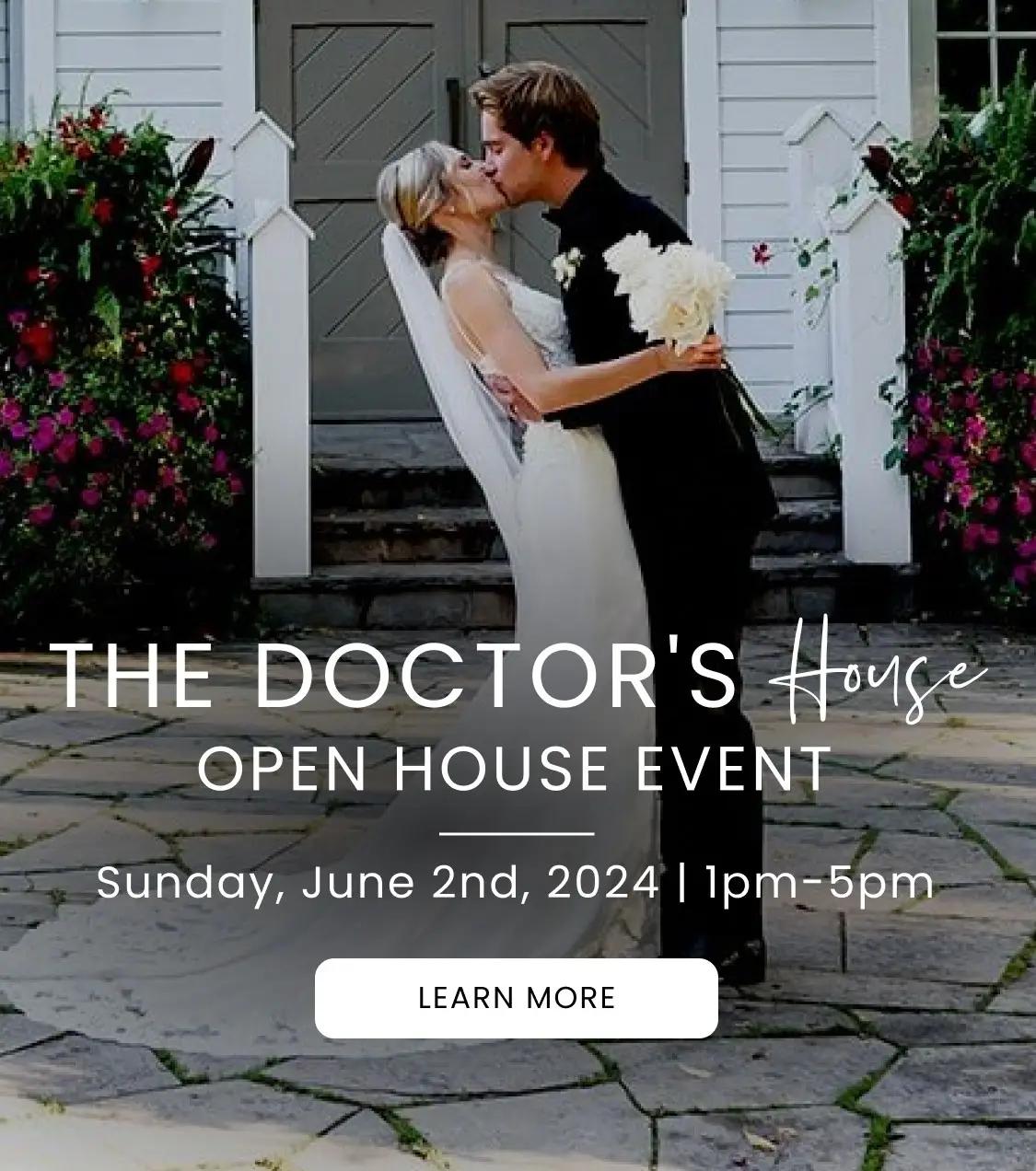The Doctor's House Open House Event Mobile Banner