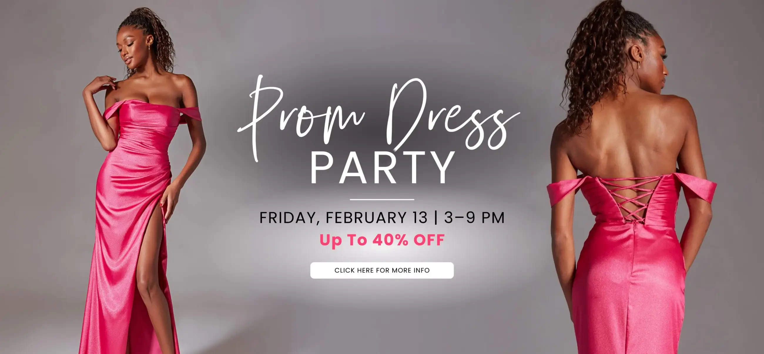 Prom Dress Desktop Banner