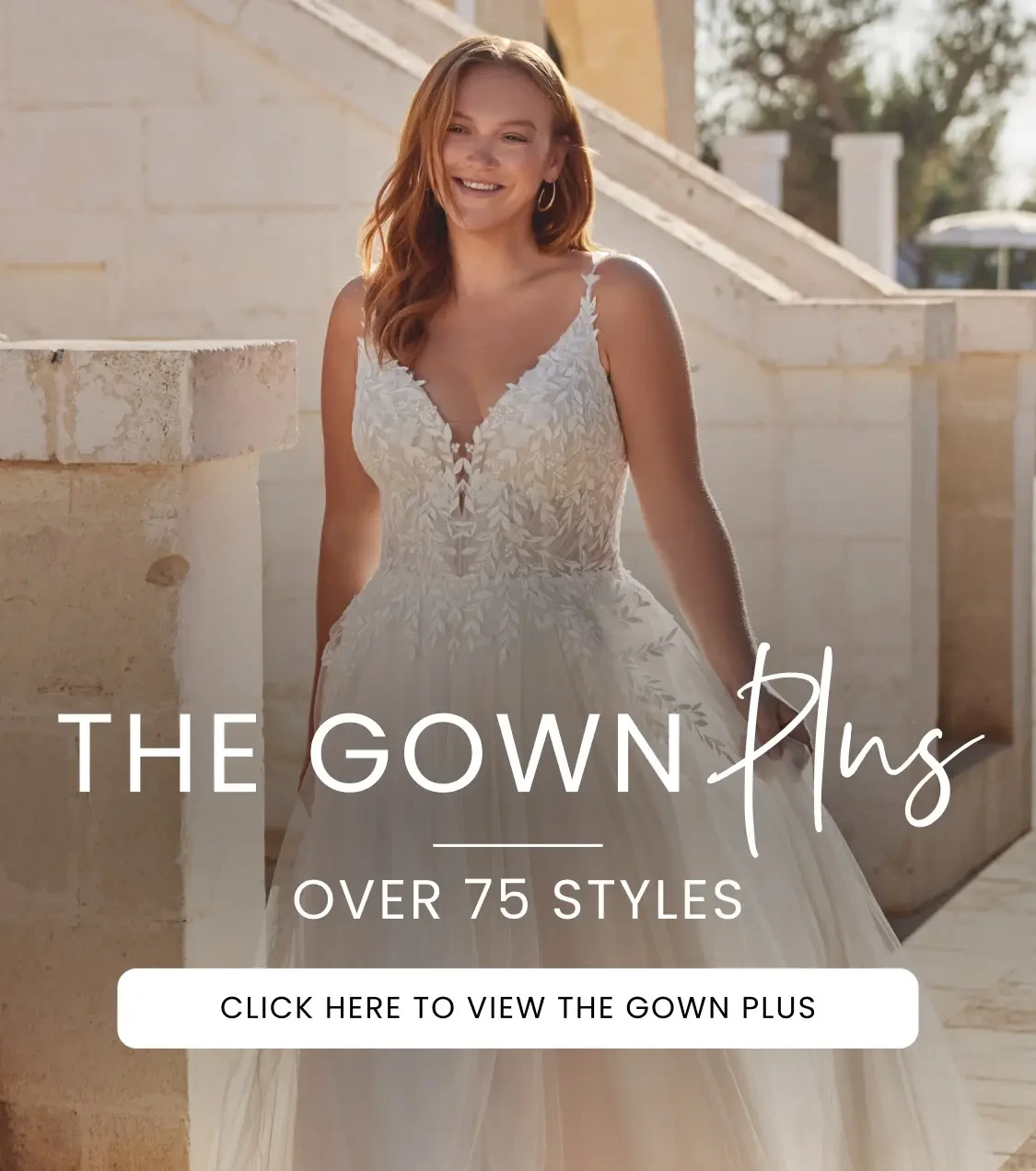The Gown Plus Bridal Mobile Banner