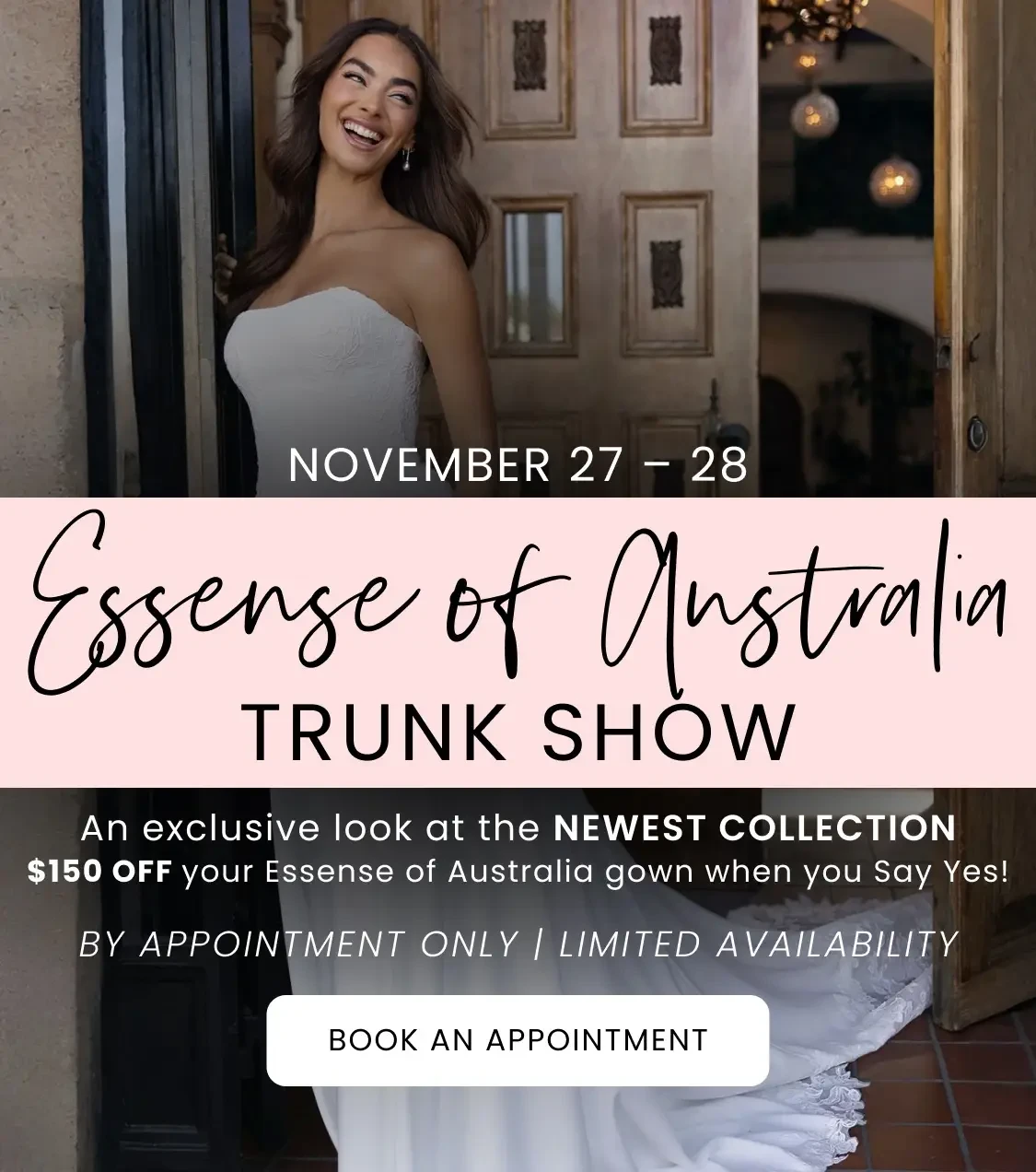 Essense of Australia Trunk Show Mobile Banner